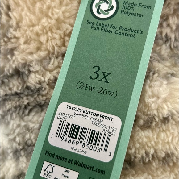 Women Terra & Sky Shacket w/ Jeans 3x - Picture 6 of 7